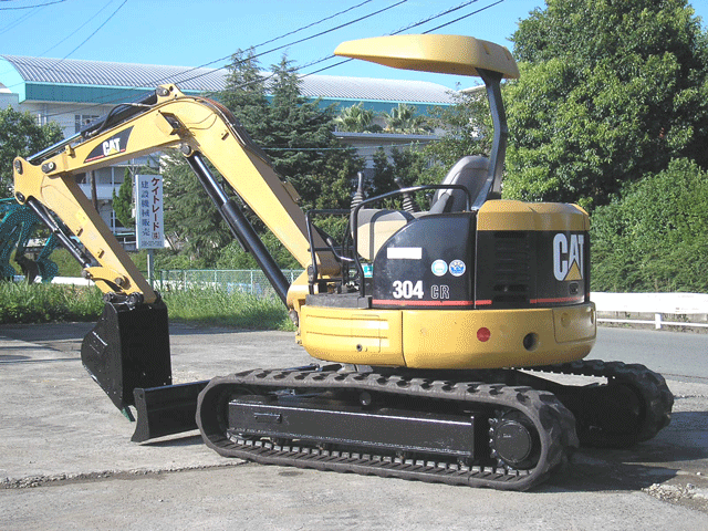 キャタピラー三菱 建機 CAT304CR 建設機械 ショベル ユンボ 