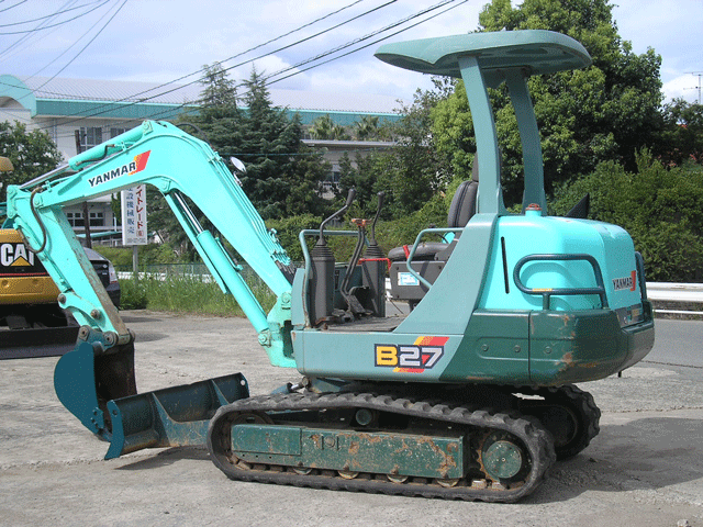 B27】 1992年製 2,502時間ミニショベル ヤンマー