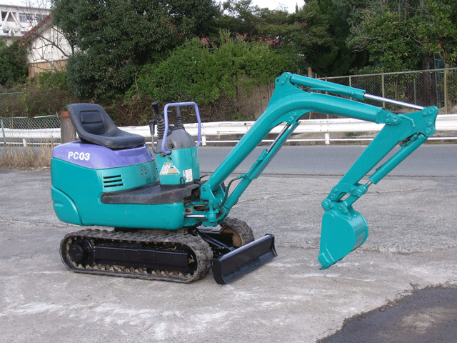 PC03 コマツ ユンボ ショベル