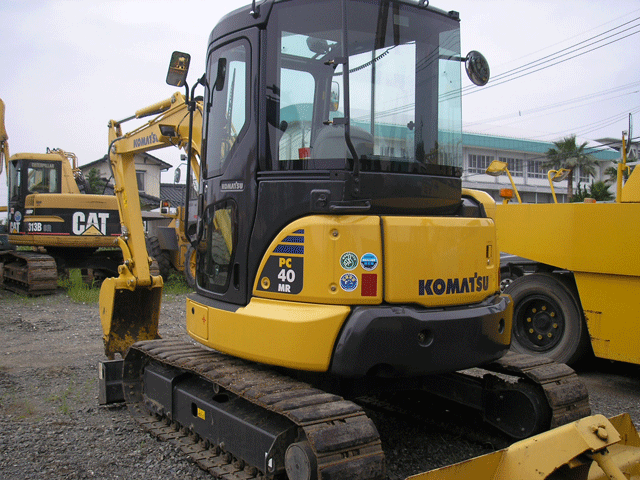 コマツ 建機 PC40MR-3 建設機械 ショベル ユンボ